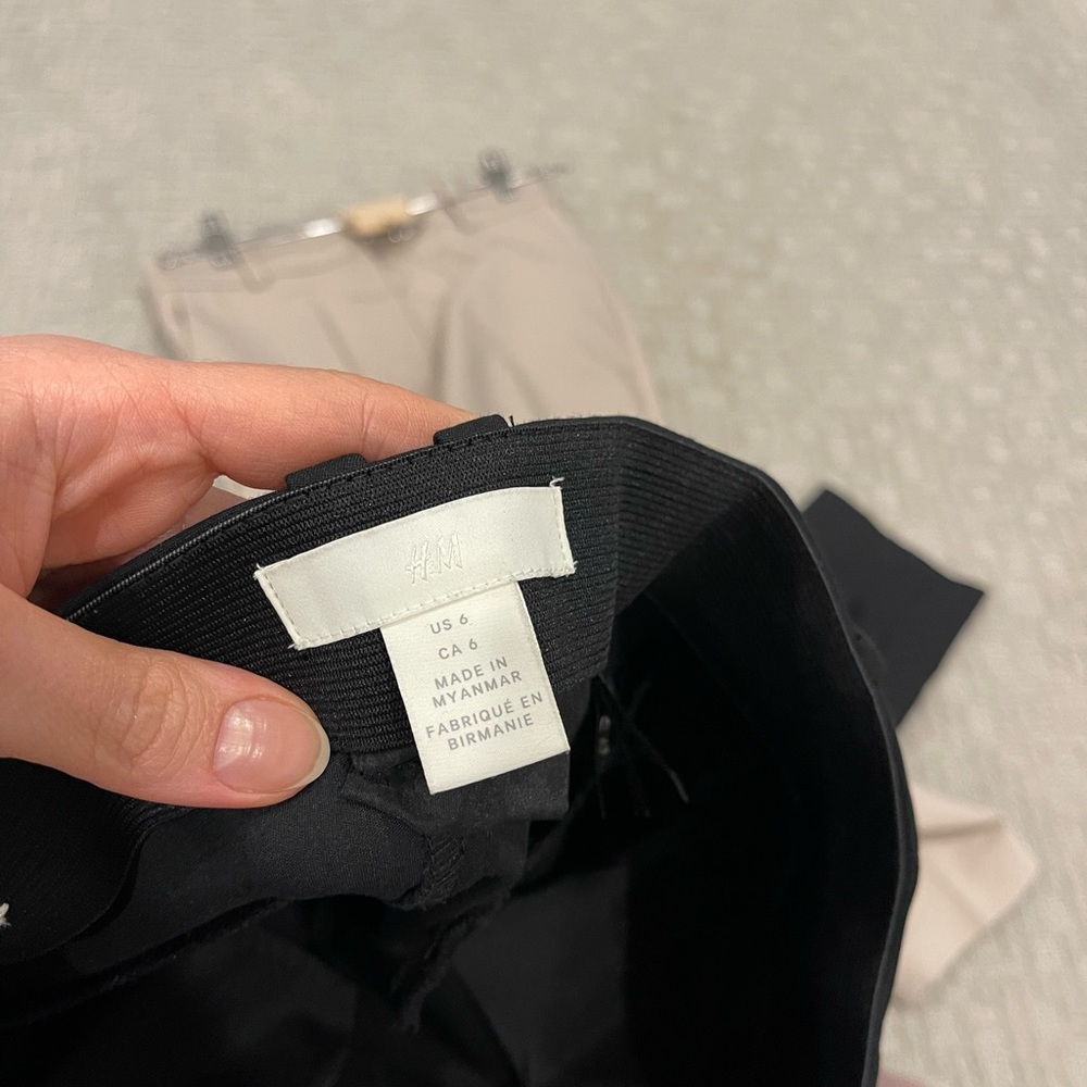 H&M black work pants - Picture 4 of 4